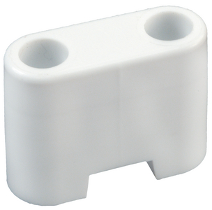 RV DESIGNER E230 ENTRY DOOR BUMPER WHT.1.25IN